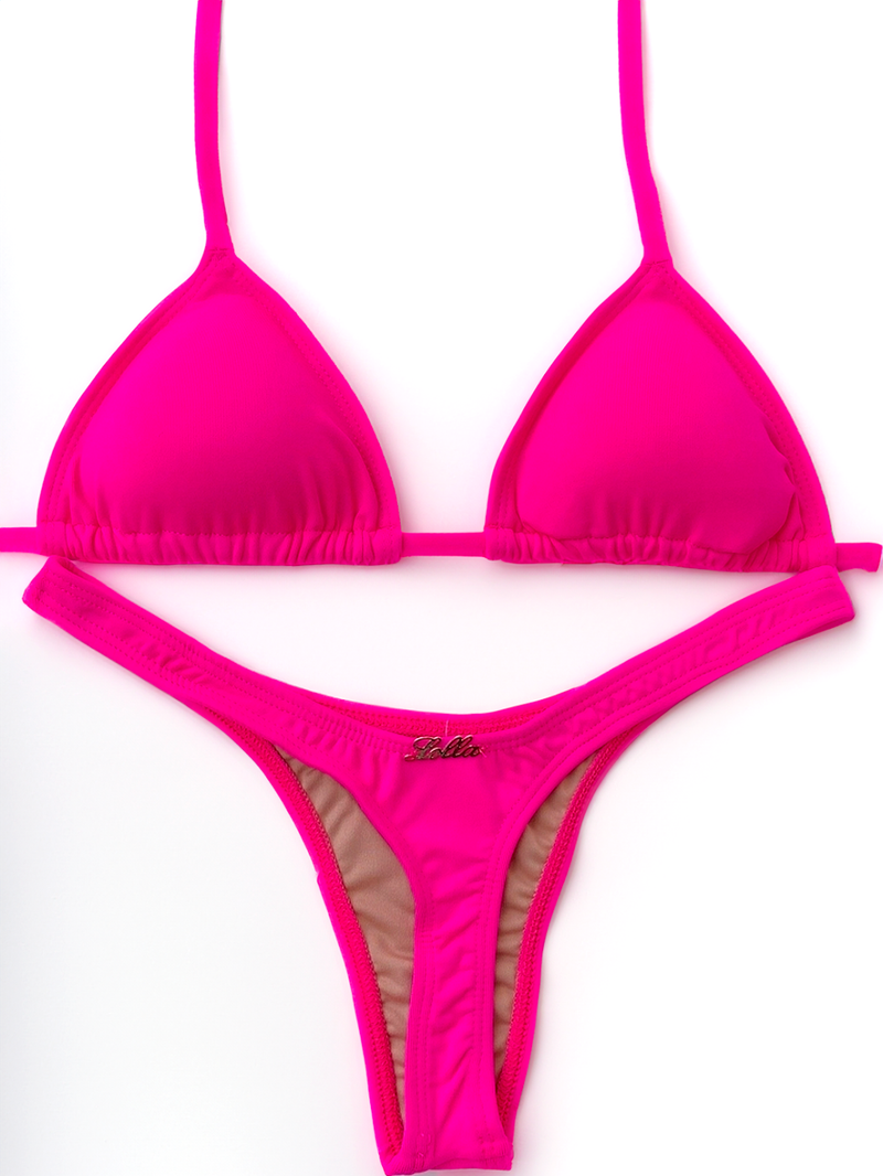 Asa Delta Fio Dental Rosa Neon