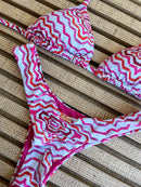 Asa Delta Empina Bumbum Rosa Ponto Cruz