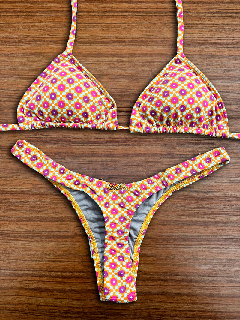 ASA DELTA FIO DENTAL UNIVERSO DE BOLAS ROSA