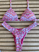 Asa Delta Empina Bumbum Rosa Ponto Cruz